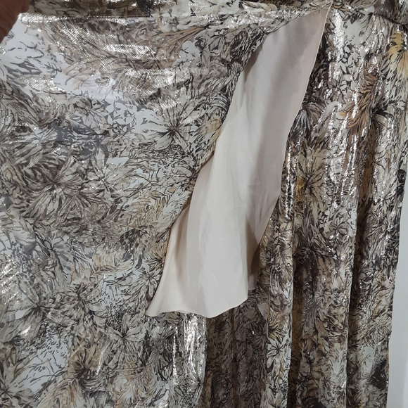 Haute Hippie Gold and Metallic Maxi Dress - Picture 5 of 9